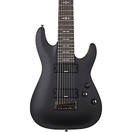 Schecter Guitar Research Demon-8 8-String Electric Guitar Satin Aged Black