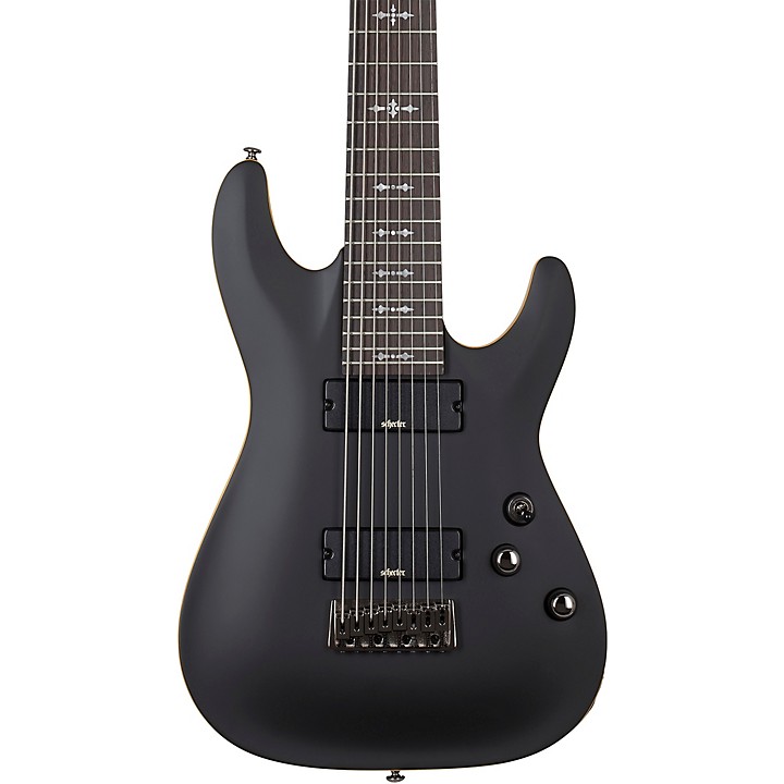 Schecter Guitar Research Demon-8 8-String Electric Guitar Satin Aged ...