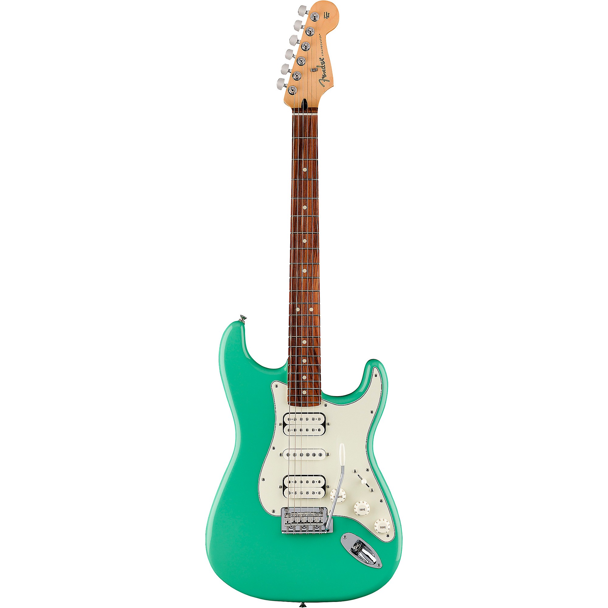 Fender Player Stratocaster HSH Pau Ferro Fingerboard Electric Guitar Sea  Foam Green