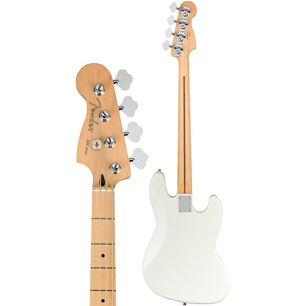 Fender Player Jazz Bass Maple Fingerboard Left-Handed Polar White