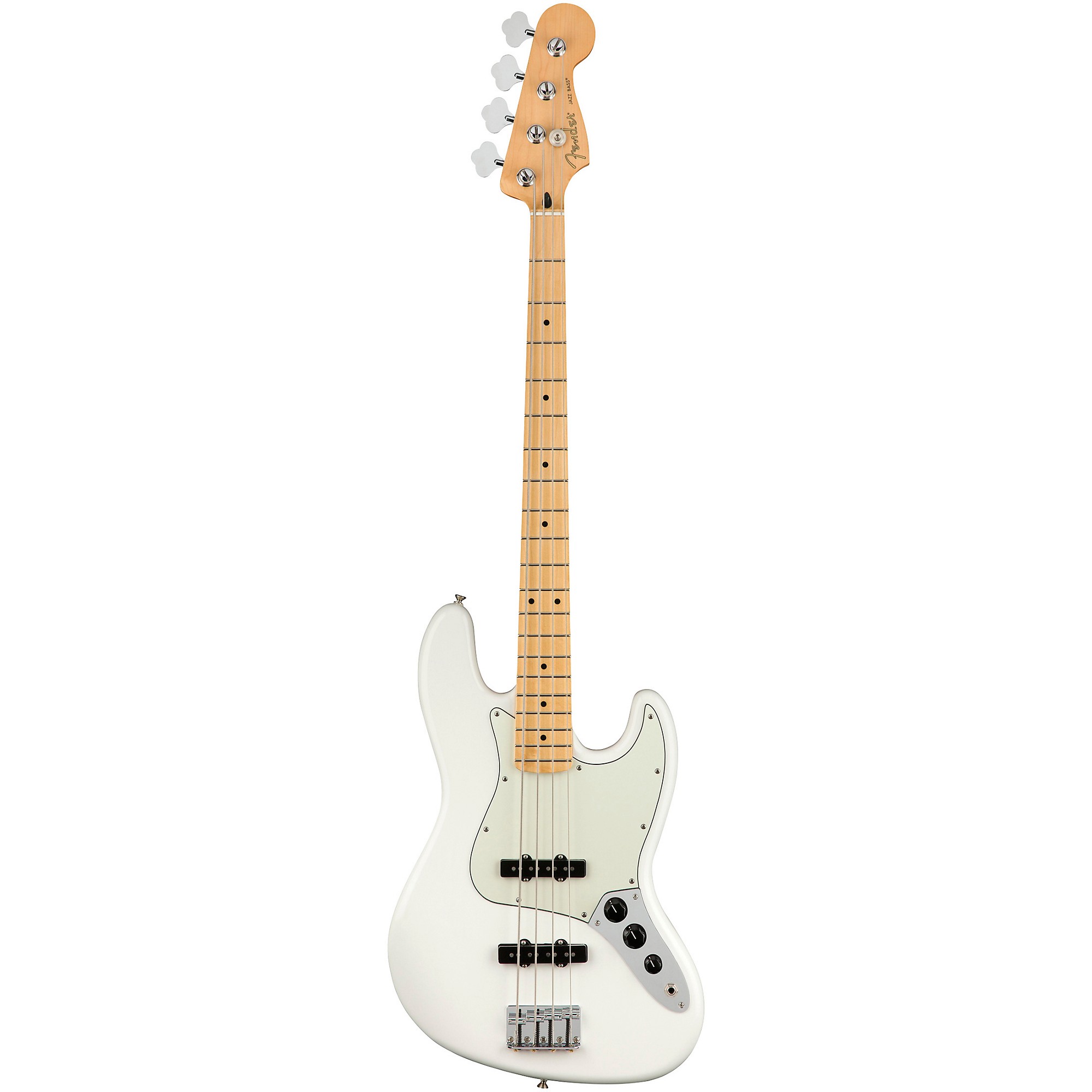 Fender Player Jazz Bass Maple Fingerboard Polar White | Guitar Center