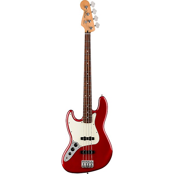 Fender Player Jazz Bass Pau Ferro Fingerboard Left-Handed Candy Apple Red