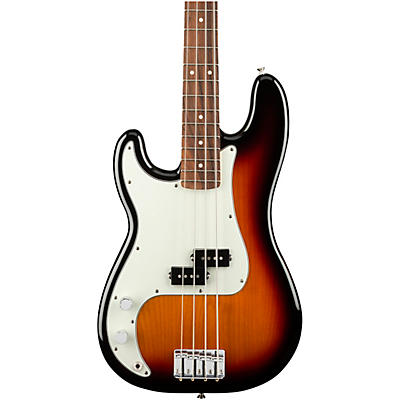 Fender Player Precision Bass Pau Ferro Fingerboard Left-Handed 3-Color Sunburst for sale