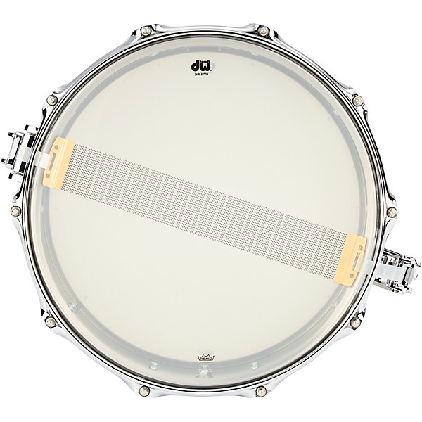 DW Collector's Series Stainless Steel Snare Drum With Chrome Hardware 14 x 6.5 in. Polished