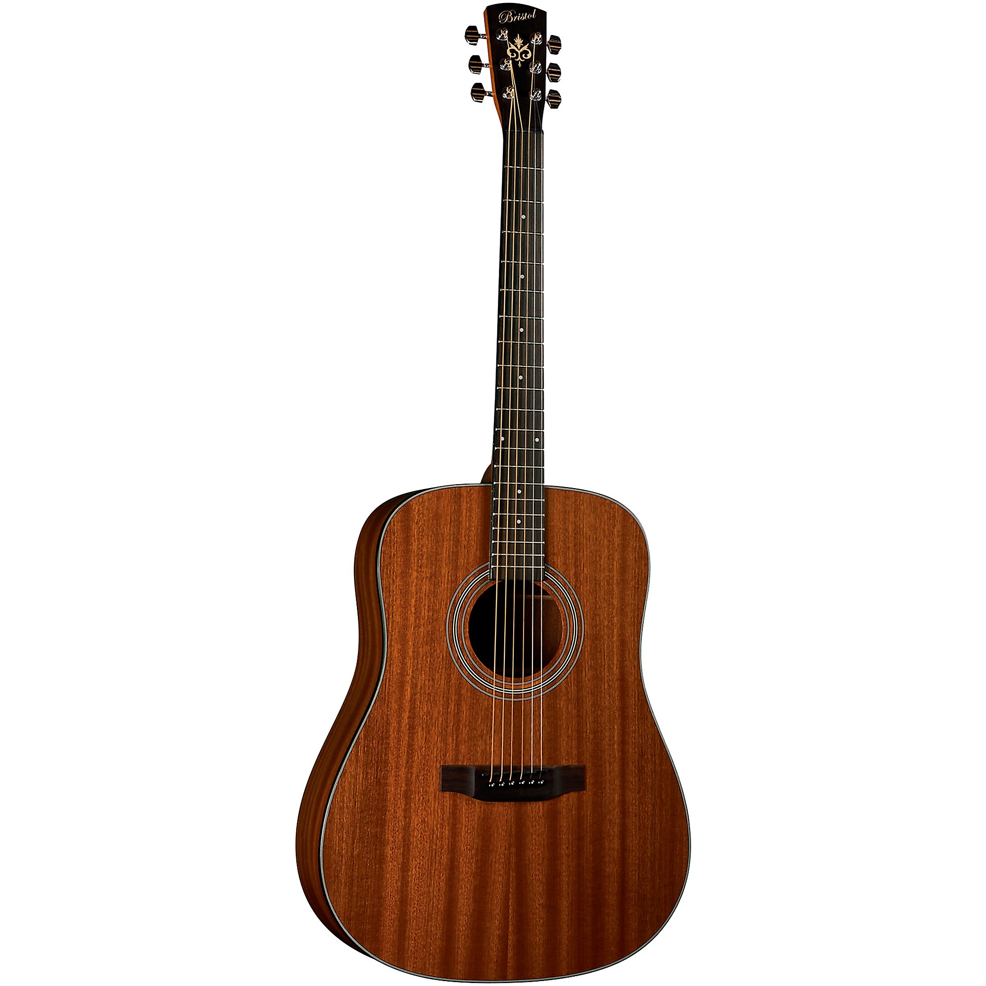 Bristol BD-15 Dreadought Acoustic Guitar Gloss Natural | Guitar Center