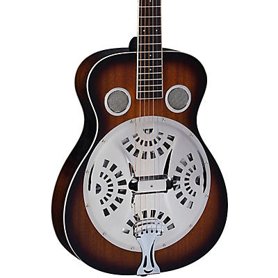 Regal Rd-30T Studio Series Roundneck Resophonic Guitar Vintage Sunburst for sale