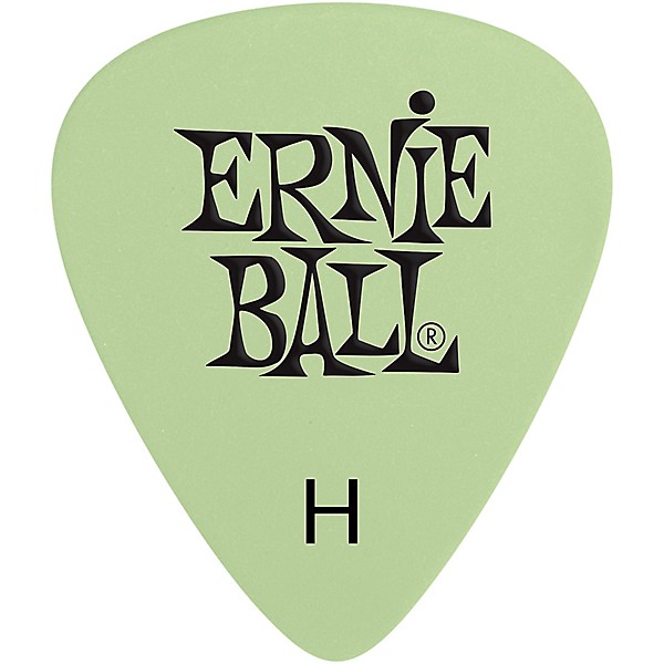 Ernie Ball Super Glow Guitar Picks Heavy 12 Pack