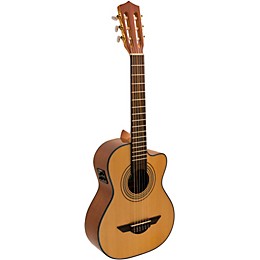 Open Box H. Jimenez LR2CE Voz de Trio Requinto Acoustic-Electric Guitar Level 2 Satin Natural 194744317729