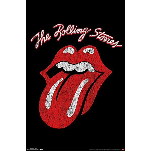 Trends International Rolling Stones - Classic Logo Poster Standard Roll