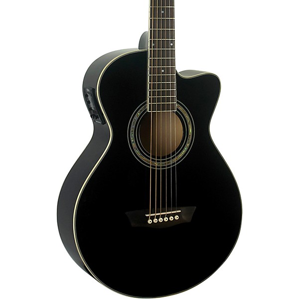 Washburn EA10B Festival Jumbo Acoustic-Electric Guitar