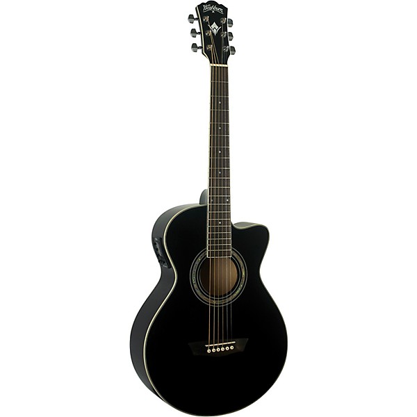 Washburn EA10B Festival Jumbo Acoustic-Electric Guitar