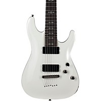 Schecter Guitar Research Demon-7 7-String Electric Guitar Vintage White