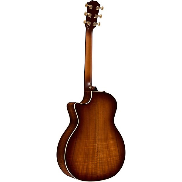 Taylor Custom K24ce V-Class Hand-Picked AA-Koa Grand Auditorium Acoustic-Electric Guitar Natural