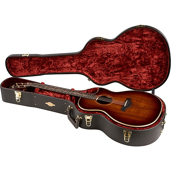 Taylor Custom K24ce V-Class Hand-Picked AA-Koa Grand Auditorium Acoustic-Electric Guitar Natural