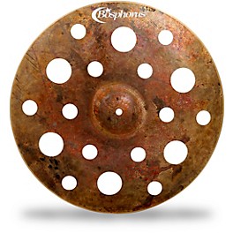 Bosphorus Cymbals Turk Fx Crash with 18 Holes 18 in. Bosphorus Cymbals Turk Fx Crash with 18 Holes 16 in.