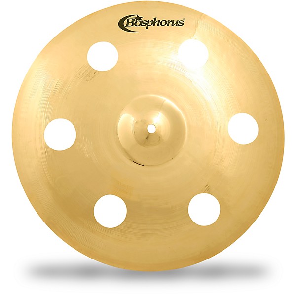 Bosphorus Cymbals Gold Fx Crash with 6 Holes 18 in.