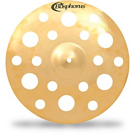 Bosphorus Cymbals Gold Fx Crash with 18 Holes 16 in. Bosphorus Cymbals Gold Fx Crash with 18 Holes 18 in.