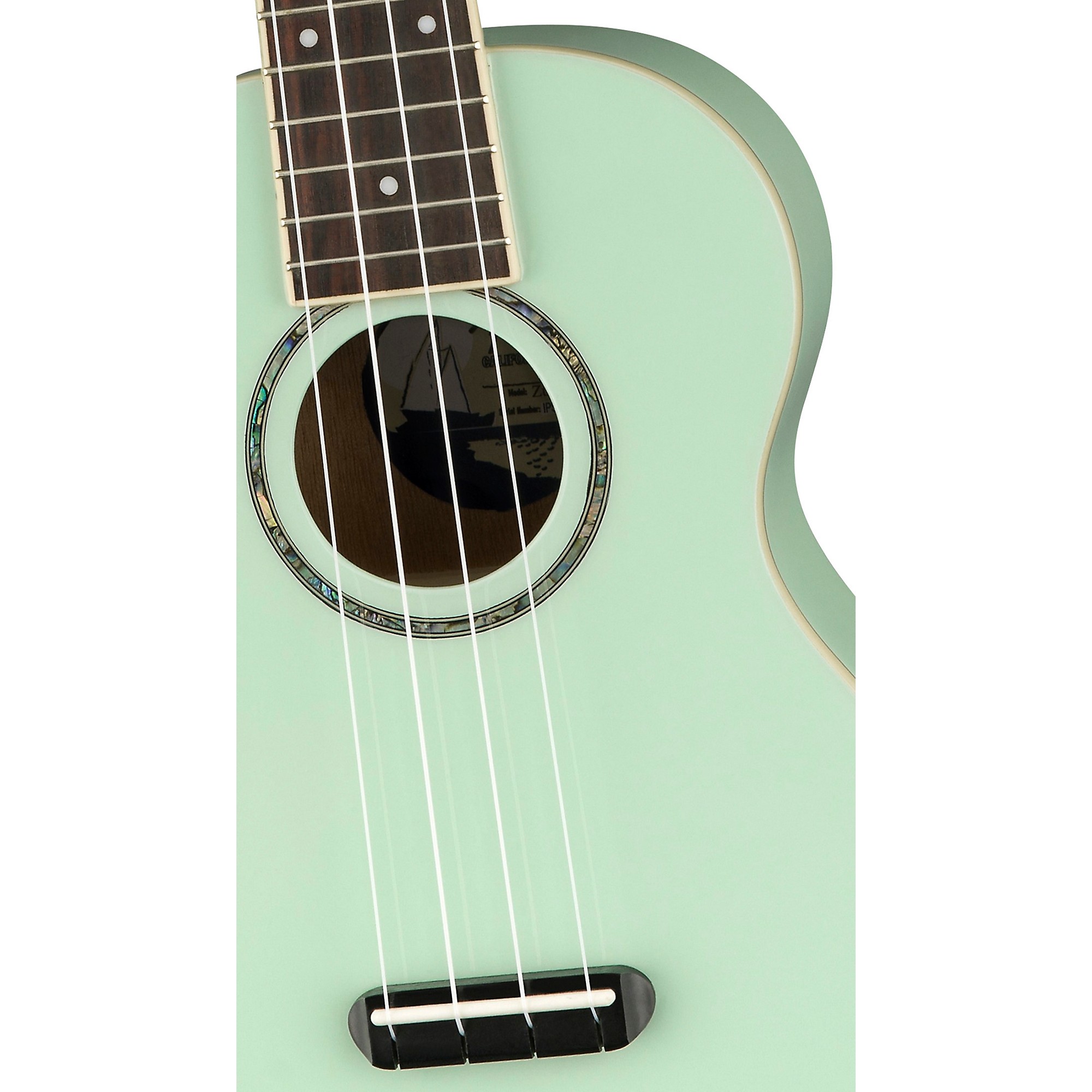 Fender Limited-Edition Zuma Concert Ukulele - Surf Green | Guitar