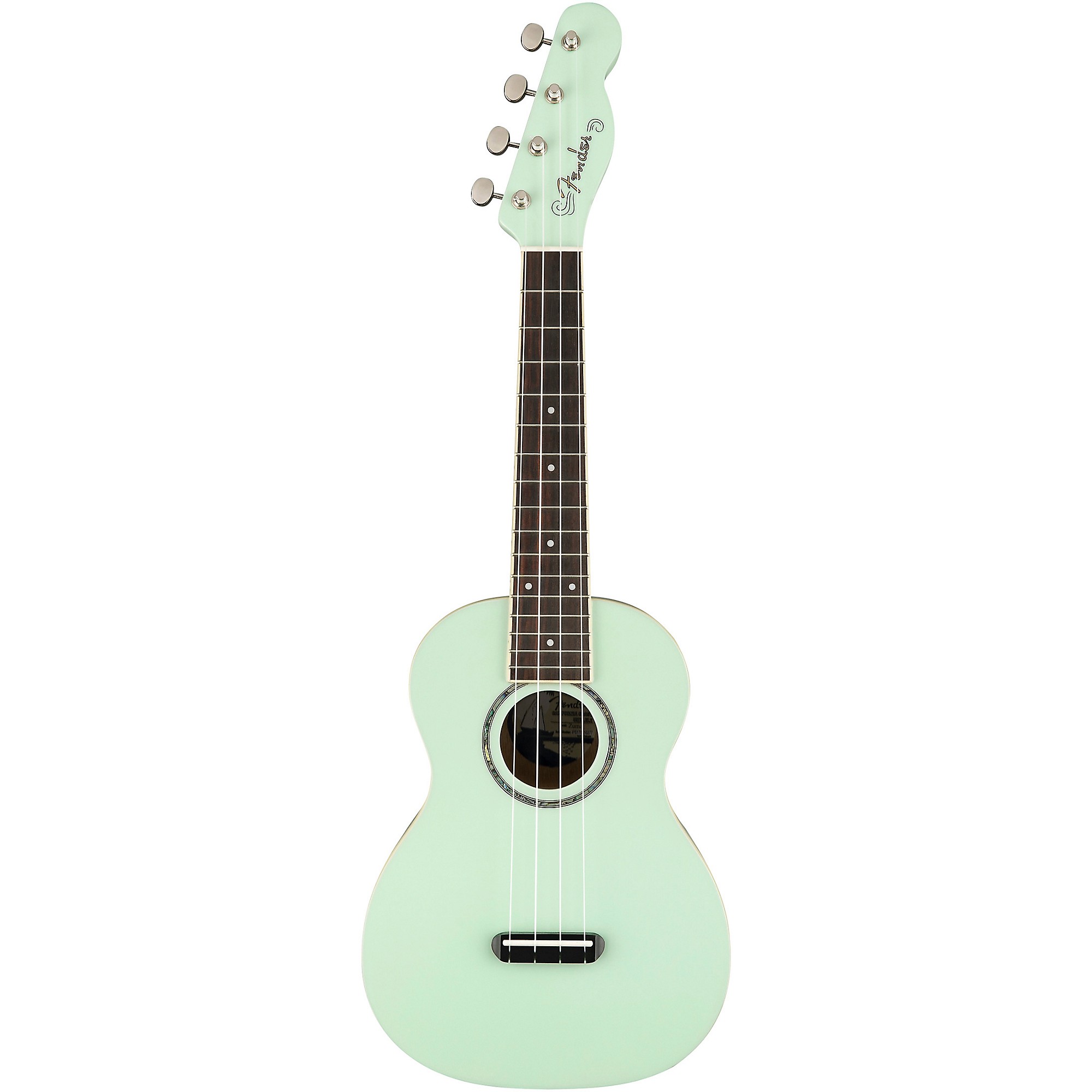 Fender Limited-Edition Zuma Concert Ukulele Surf Green | Guitar