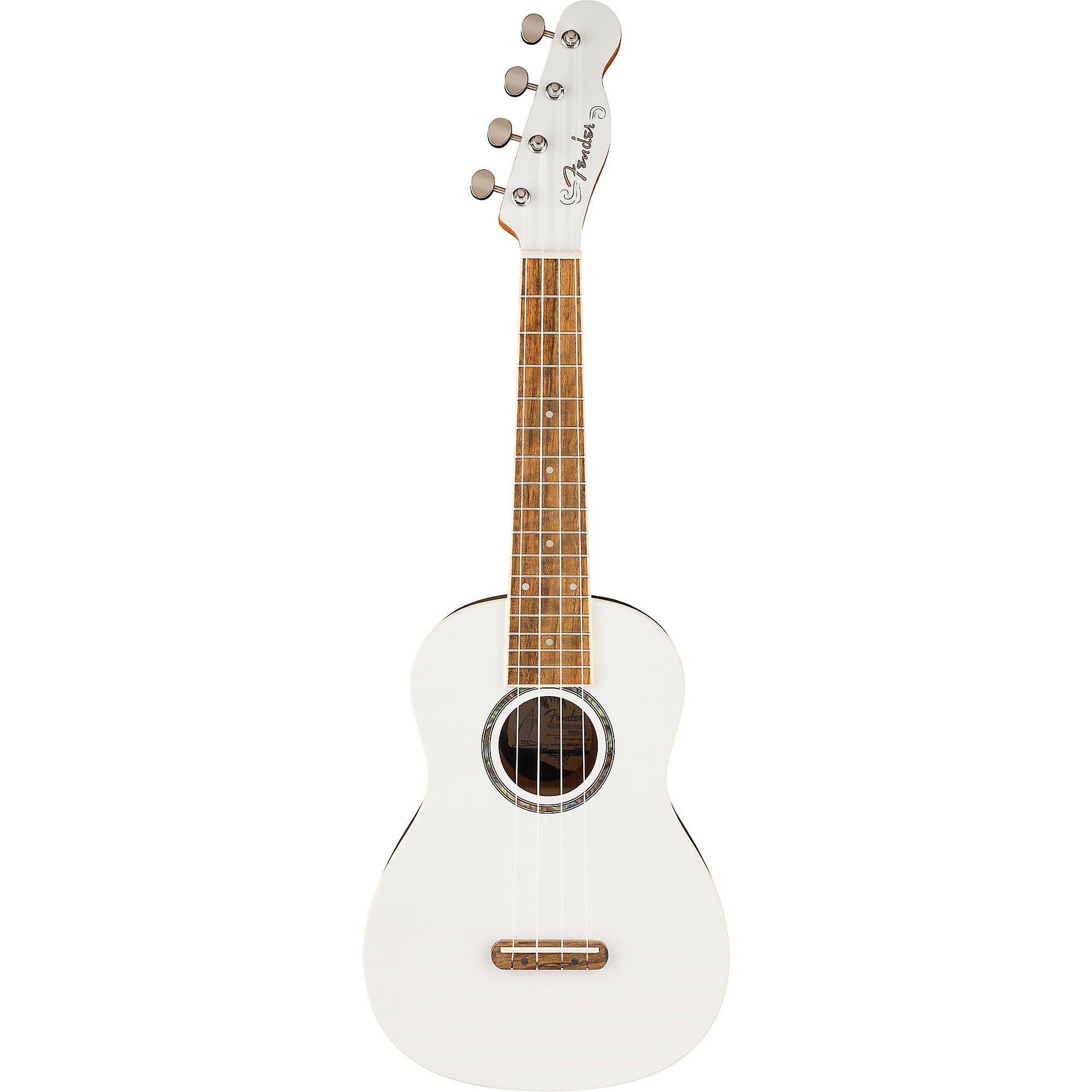Fender Limited-Edition Zuma Concert Ukulele - Arctic White