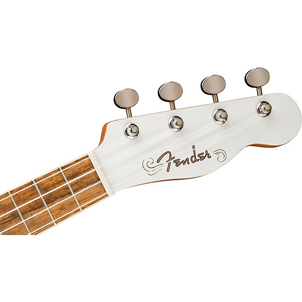 Fender Limited-Edition Zuma Concert Ukulele Arctic White