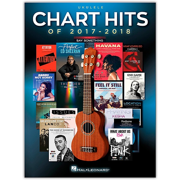 Hal Leonard Chart Hits of 2017-2018 Ukulele Songbook