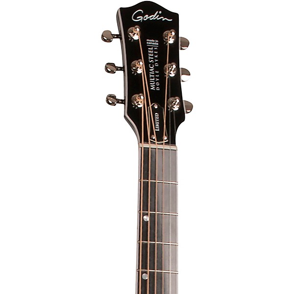 Godin Multiac Steel Doyle Dykes Signature Edition HG Acoustic-Electric Guitar Black