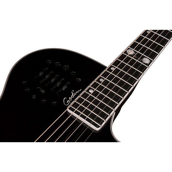 Godin Multiac Steel Doyle Dykes Signature Edition HG Acoustic-Electric Guitar Black