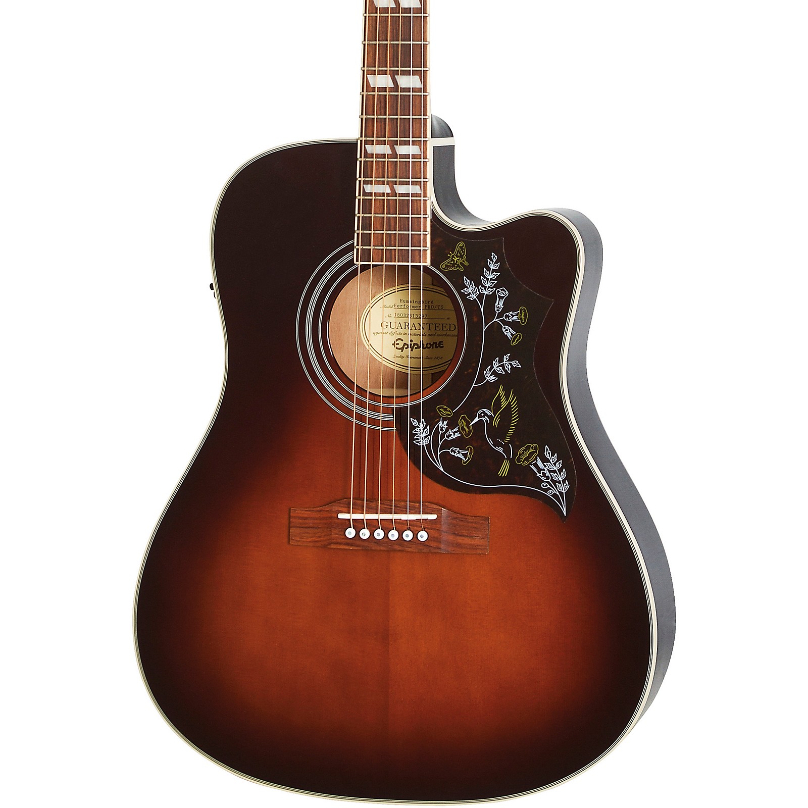 epiphone hummingbird pro ebony