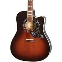 Epiphone Hummingbird EC Studio Limited-Edition Acoustic-Electric Guitar Tobacco Sunburst