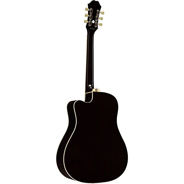 Open Box Epiphone Hummingbird EC Studio Limited-Edition Acoustic-Electric Guitar Level 2 Tobacco Sunburst 197881205874