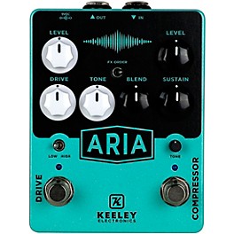 Blemished Keeley Aria Compressor Overdrive Effects Pedal Level 2  197881195809