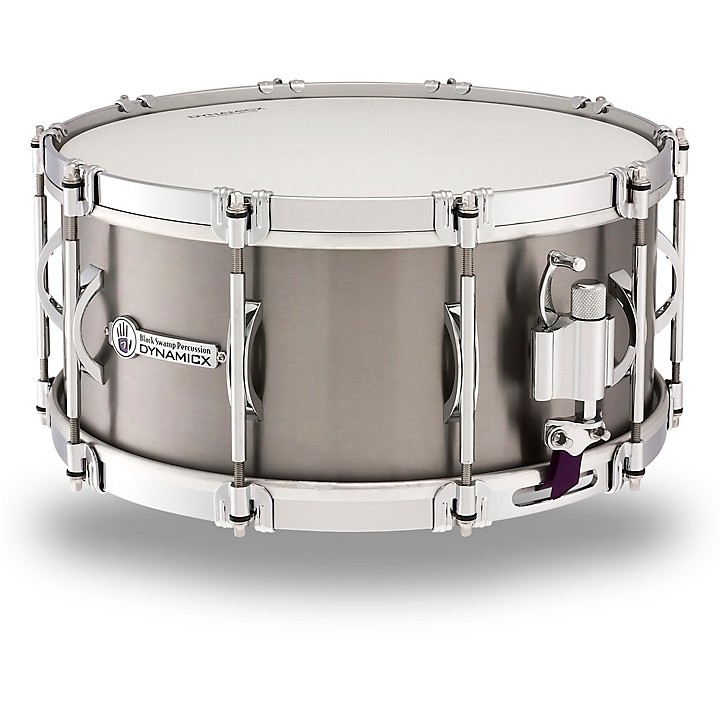 Black Swamp Percussion Dynamicx Sterling Series Titanium Snare