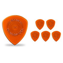 Dunlop Flow Standard 6-Pack Grip Guitar Picks 1.5 mm 6 Pack Dunlop Flow Standard 6-Pack Grip Guitar Picks 1.0 mm 6 Pack