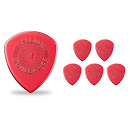 Dunlop Flow Standard 6-Pack Grip Guitar Picks 1.5 mm 6 Pack