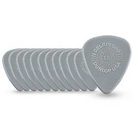 Dunlop Prime Grip Delrin 500 Guitar Picks .46 mm 12 Pack Dunlop Prime Grip Delrin 500 Guitar Picks 1.5 mm 12 Pack