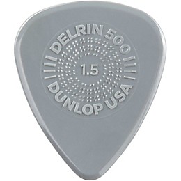 Dunlop Prime Grip Delrin 500 Guitar Picks 1.5 mm 12 Pack