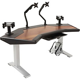 Argosy Halo G XC Ultimate Desk with Mahogany Surface