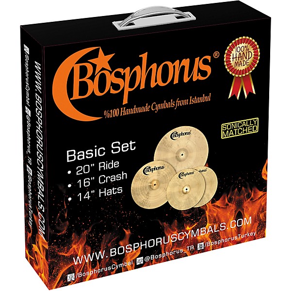 Bosphorus Cymbals Traditional Cymbal Box Set