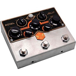 Open Box Beetronics FX Royal Jelly Royal Series Overdrive Fuzz Effects Pedal Level 1