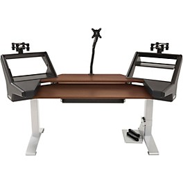 Argosy Halo Keyboard XC Ultimate Desk with Mahogany Surface