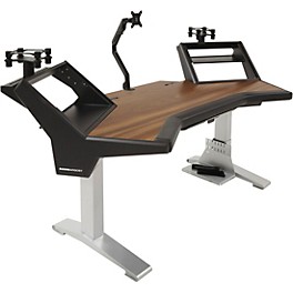 Argosy Halo XC Ultimate Desk with Mahogany Surface