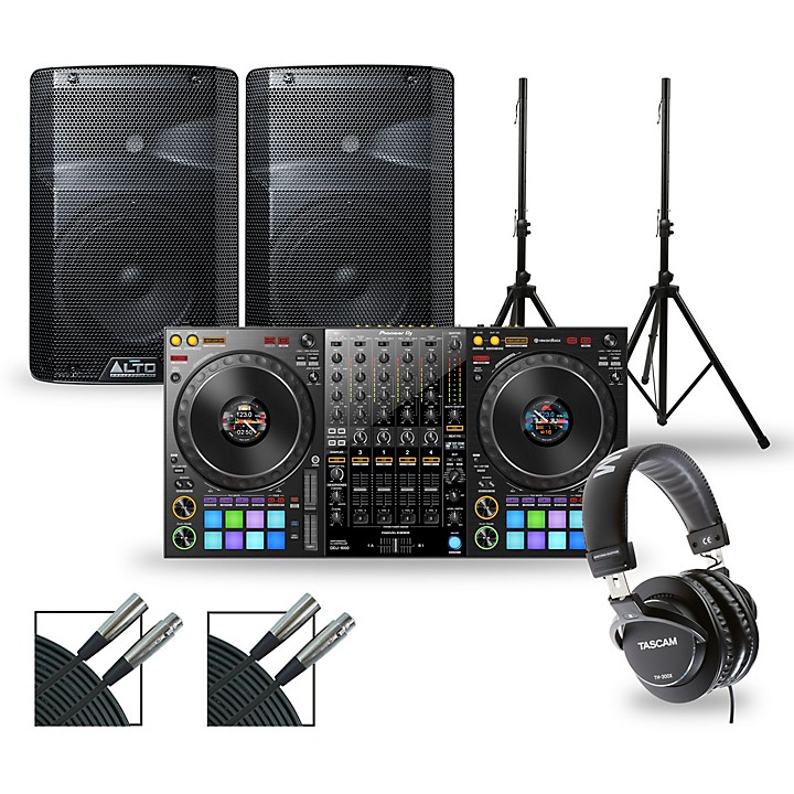 Pioneer DJ DJ Package with DDJ-1000 Controller and Alto TX2 Series