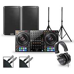 Pioneer DJ DJ Package with DDJ-1000 Controller and Alto TS3 Series Speakers 10" Mains