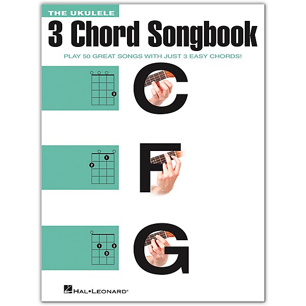 Hal Leonard The Ukulele 3 Chord Songbook (C-F-G)