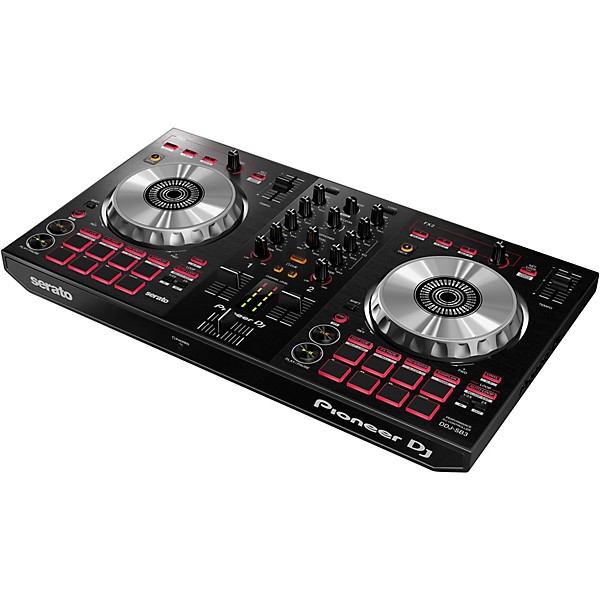 Pioneer DJ DJ Package with DDJ-SB3 Controller and Gemini HPS BLU