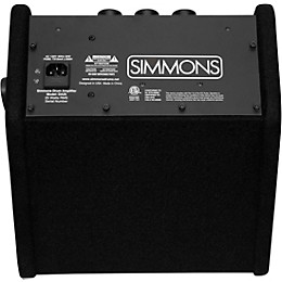 Open Box Simmons DA25 Electronic Drum Set Monitor Level 1