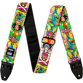 Dunlop I Love Dust Guitar Strap Skulls Black White Dunlop I Love Dust Guitar Strap Hourglass