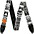 Dunlop I Love Dust Guitar Strap Skulls Black White Dunlop I Love Dust Guitar Strap Out of Control