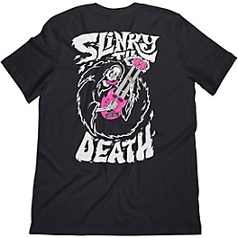 Ernie Ball Slinky Till Death T-Shirt Medium Black Ernie Ball Slinky Till Death T-Shirt Small Black